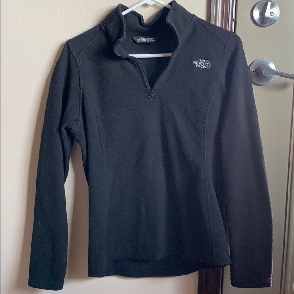 North Face quarter zip sweater